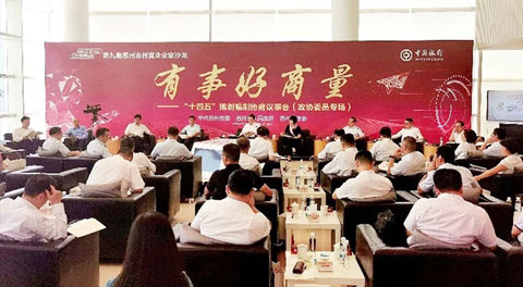 為“十四五”發展建言獻策，我司董事長參加蘇州市協商議事活動